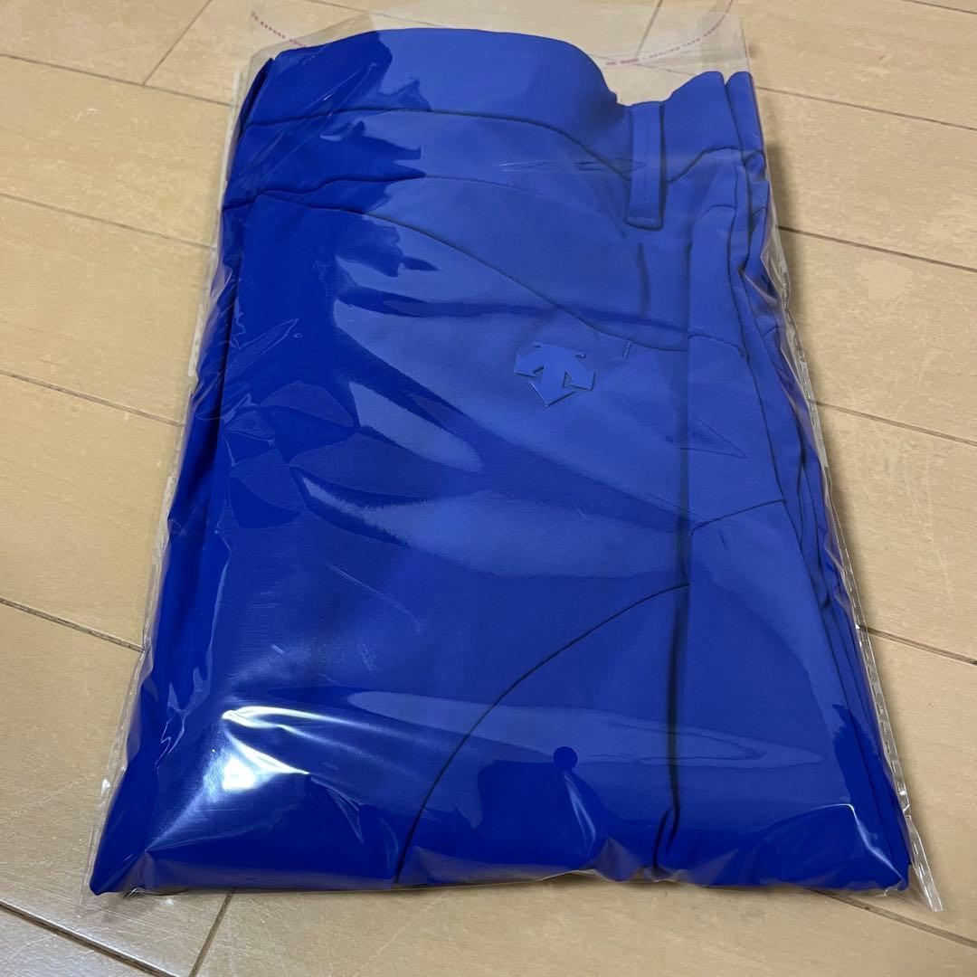 デサントゴルフ　スーパーストレッチナイロンパンツ　ウエスト85 ブルー　美品