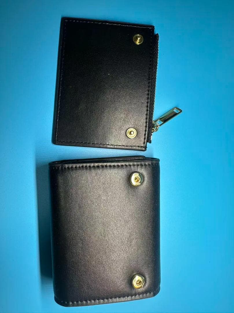 CELINE セリーヌ トリオンフ スモール ウォレット ブラックdrf