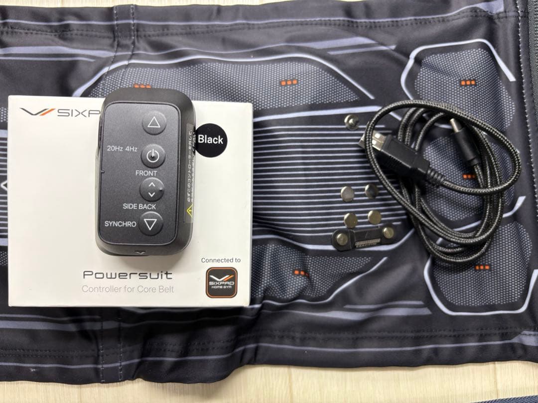 【極上美品】SIXPAD パワースーツ コアベルト Sサイズ