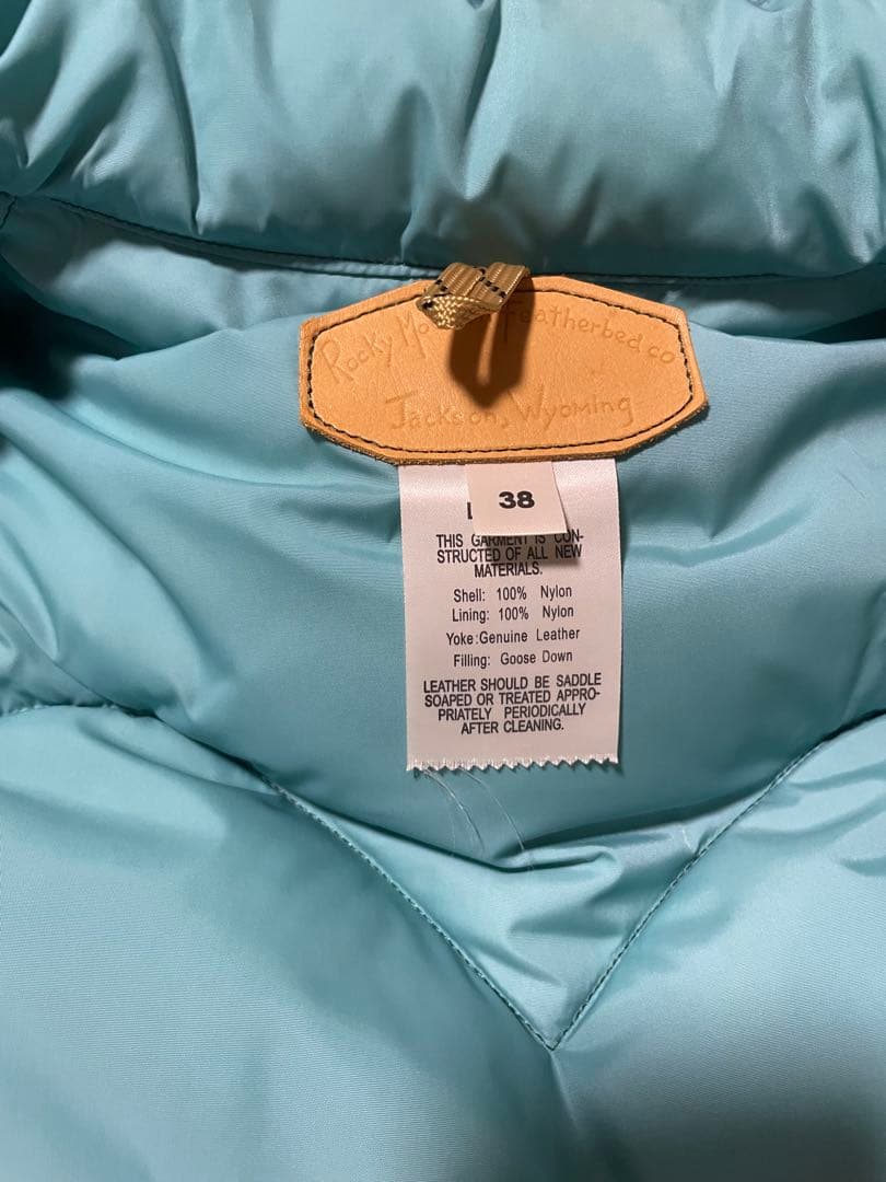 最終値下げ！Rocky Mountain Featherbed ダウンベスト 緑