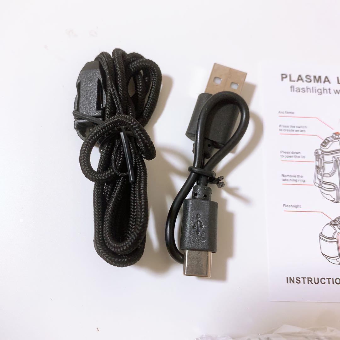 電気ライター 防水 USB C 充電式ライター 防風 デュアルアーク