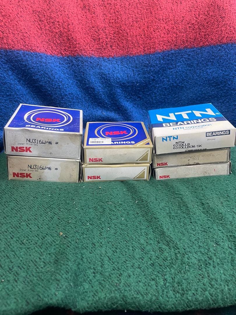 NSK NTN ベアリングまとめ売り NU316W6309VVCM6310LLB