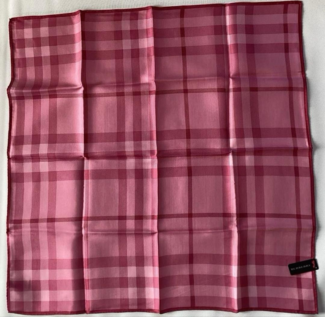 【送料込】BURBERRYバーバリーハンカチ8枚セット