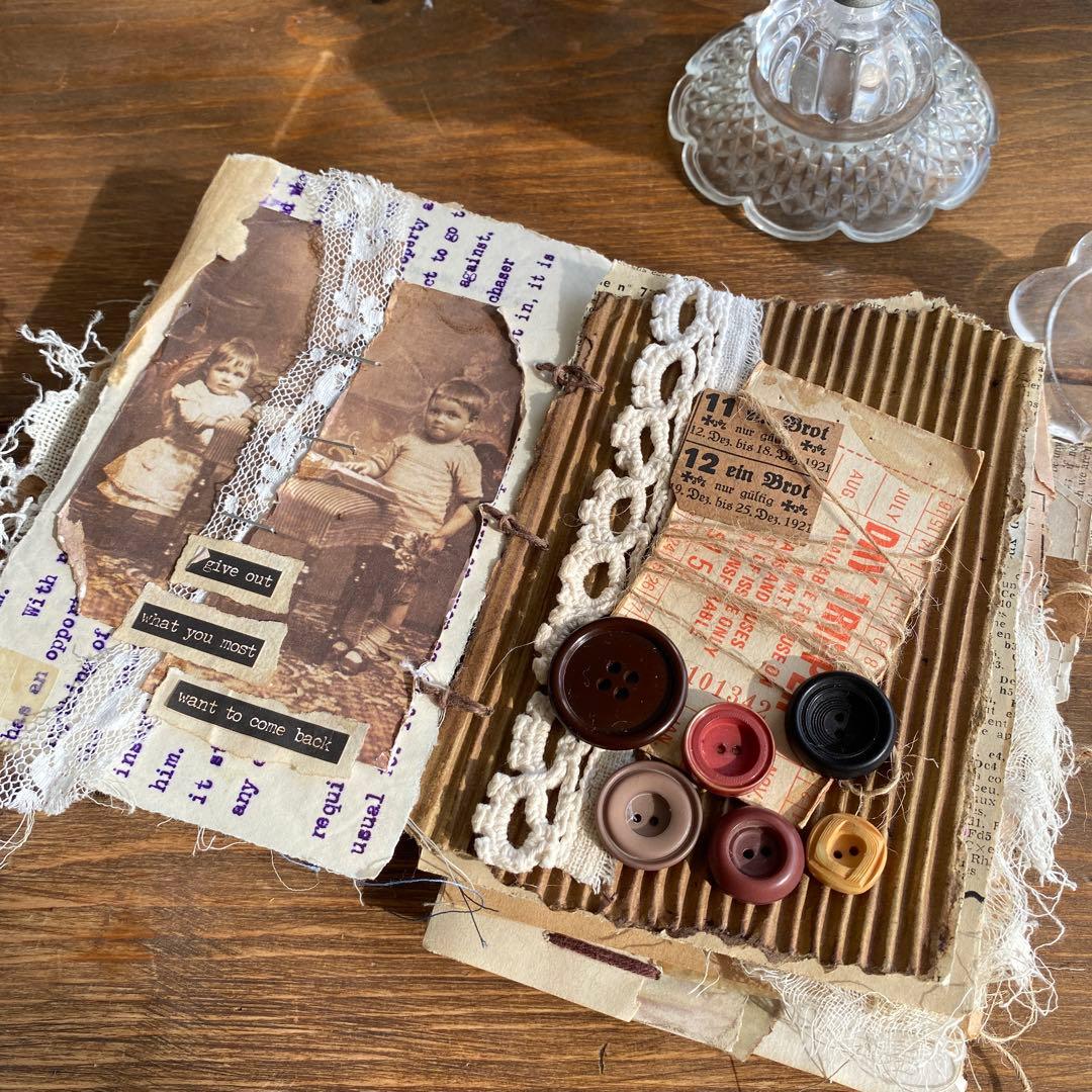 junkjournal♡ジャンクジャーナル collage note