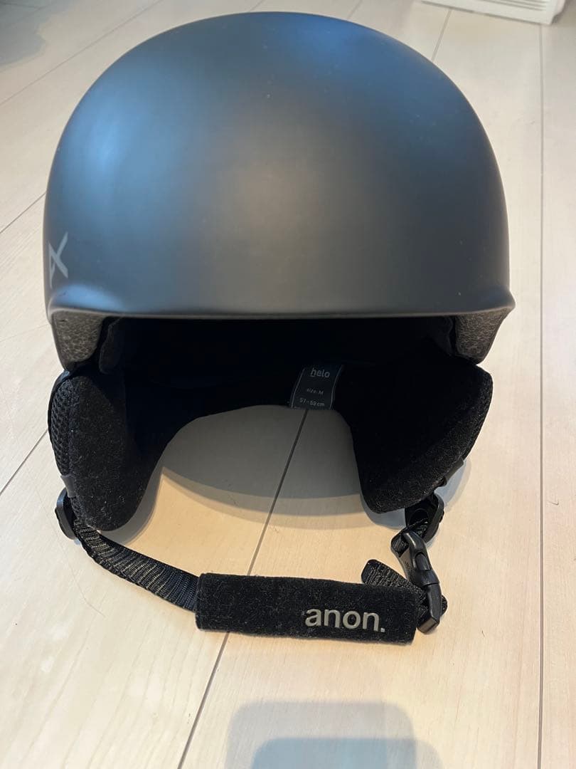 ムカ　Burton anon. マットブラック ヘルメット M