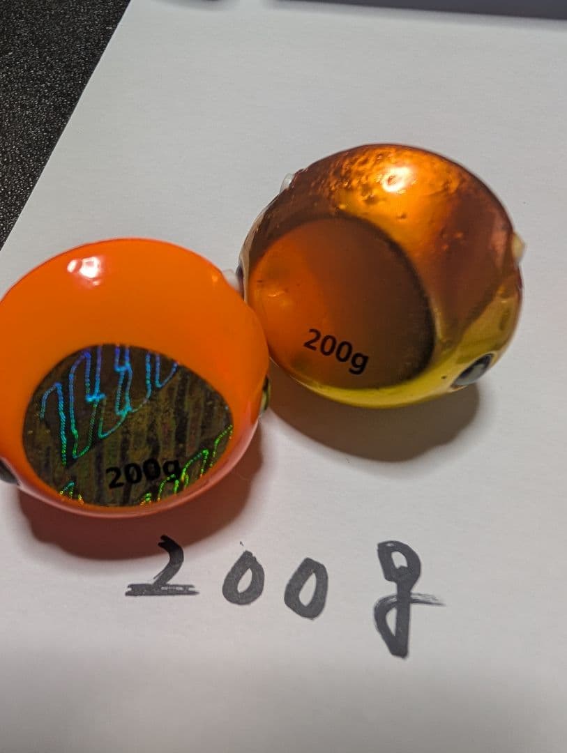 中古 ダイワ シマノ ジャッカルタイラバヘッドセット 200g~300g 鉛