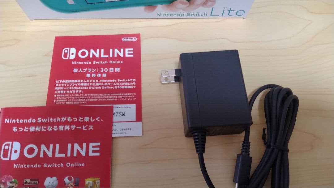 【ジャンク】ニンテンドー　スイッチライト　ターコイズ　おまけ付き