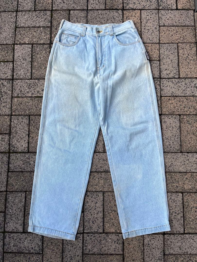 00s raton laveur ワイドバギーデニム　パンツ
