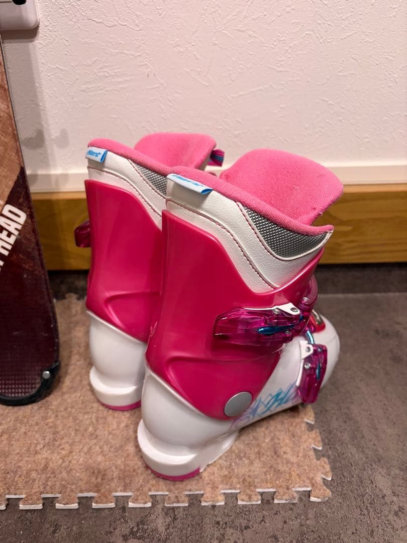 ★女の子用 4点セット メンテナンス.HOTWAX済★ salomon k2