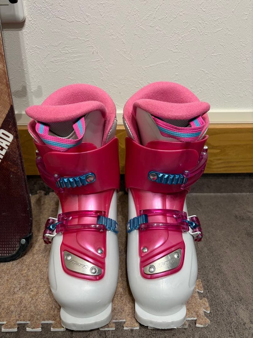 ★女の子用 4点セット メンテナンス.HOTWAX済★ salomon k2