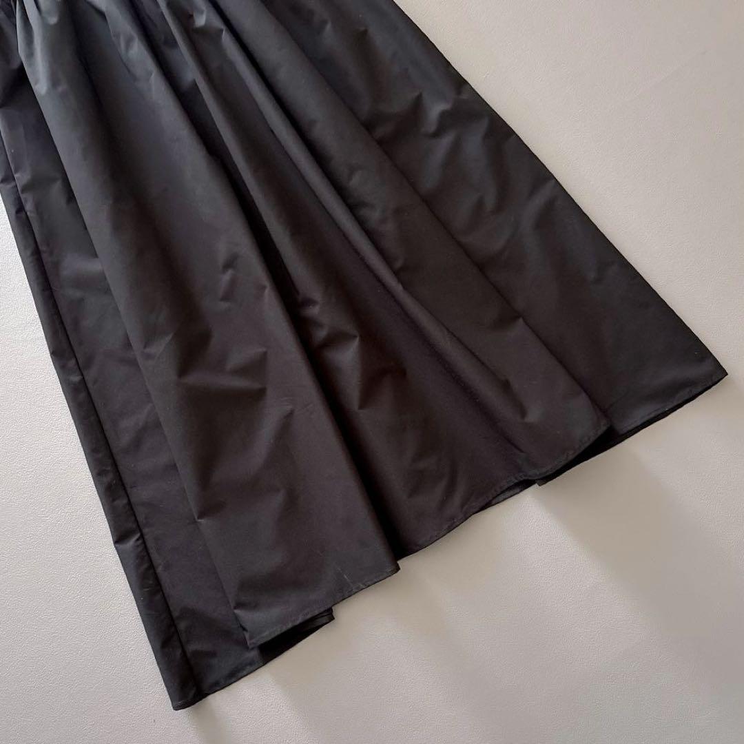 美品【ANAYI】フェザーボーダードッキングワンピース