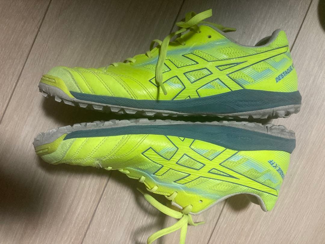 ASICS DESTAQUE K FF TF 27cm デスタッキ イエロー