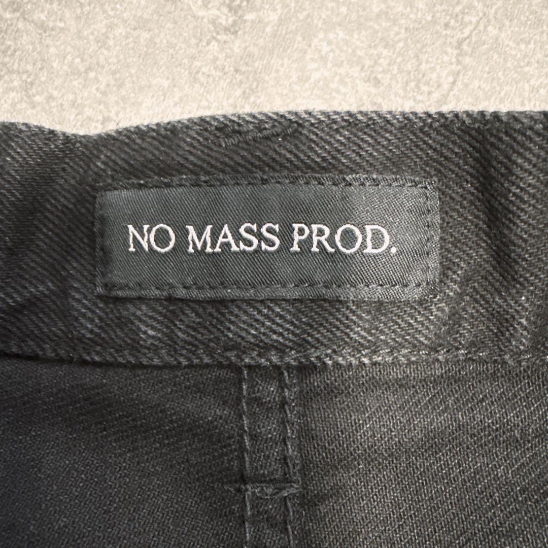 パンツ NO MASS PROD 008GLM WAXED DENIM JEANS XS