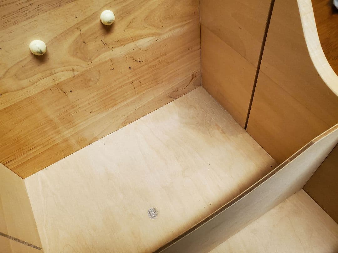 カリモク家具　机　片袖