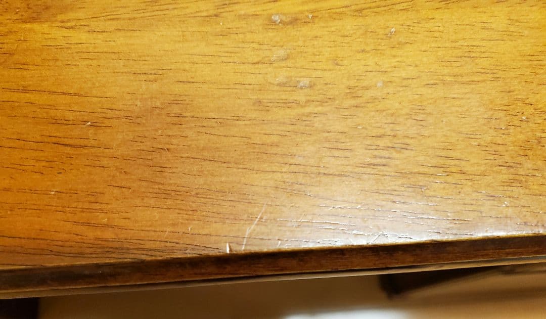 カリモク家具　机　片袖