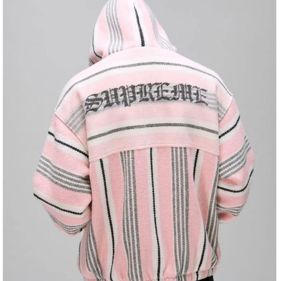 ジャケット・アウター supreme Woven Stripe Hooded Jacket