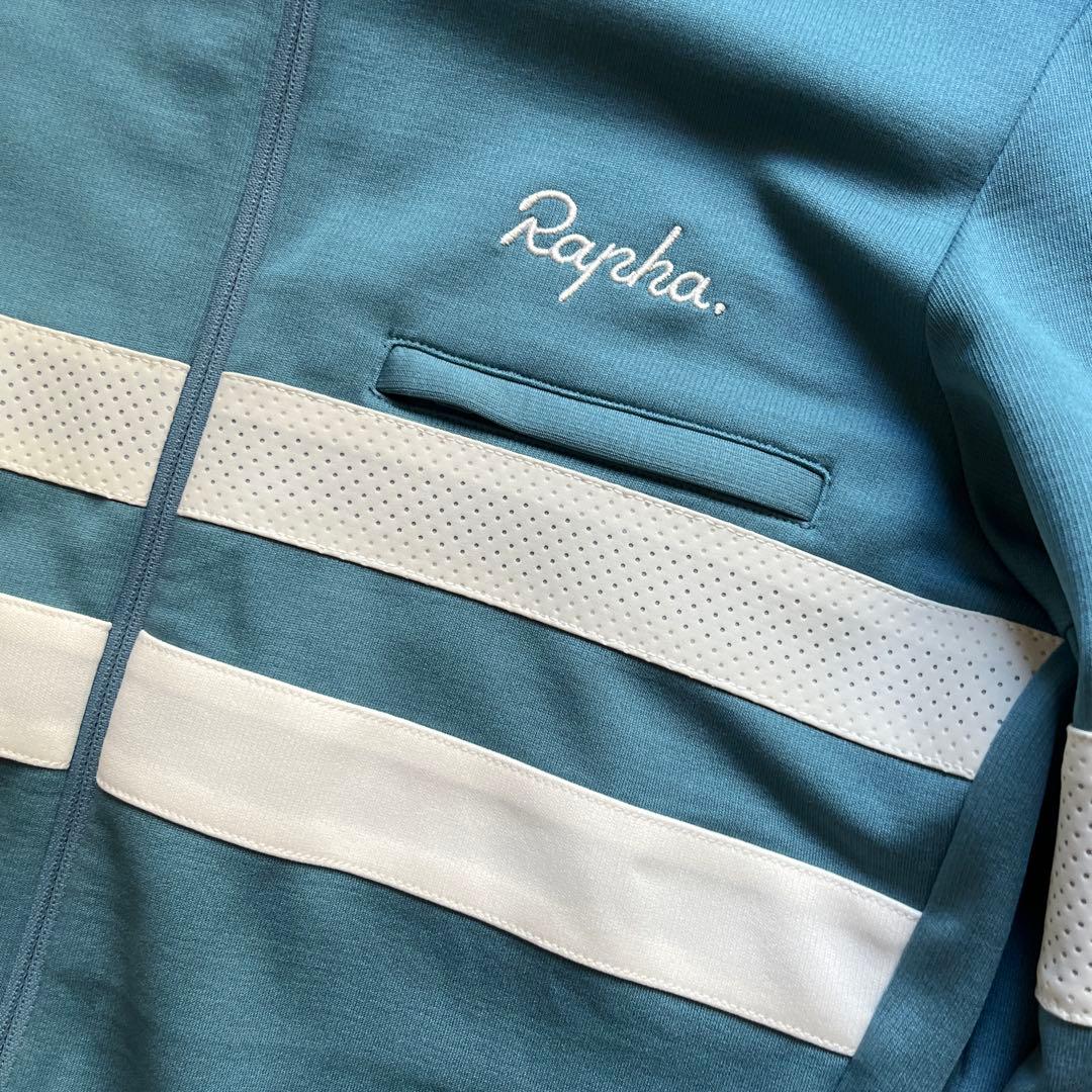 Rapha サイクルジャージ 青 ストライプ