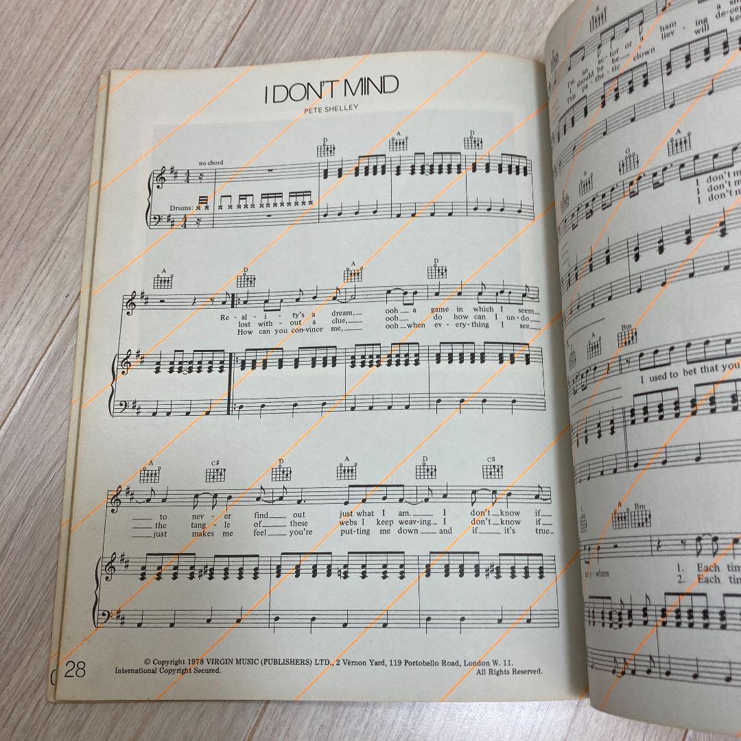 洋書 Buzzcocks songbook