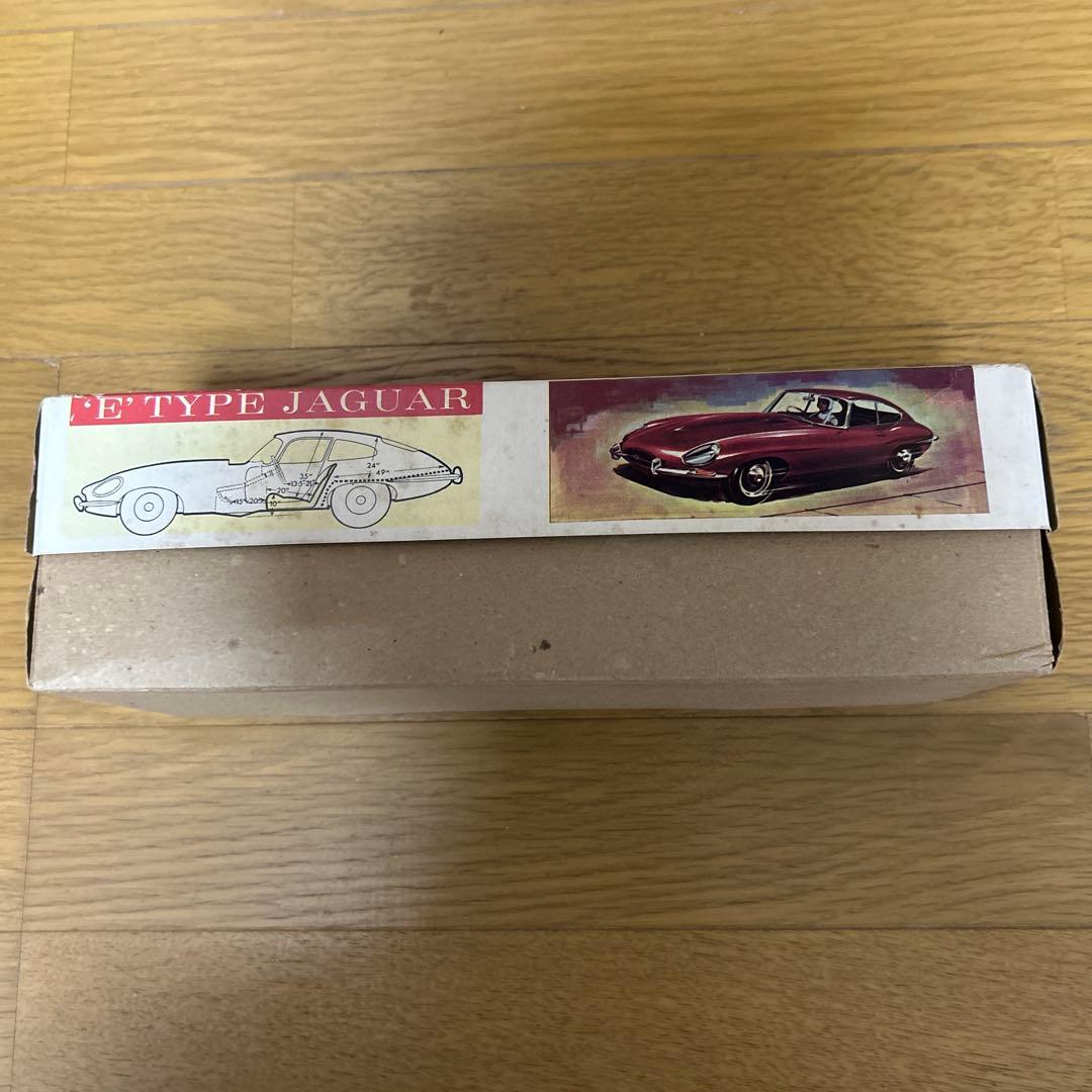 野村トーイ ブリキ ジャガー E-TYPE フリクション オリジナル当時のまま