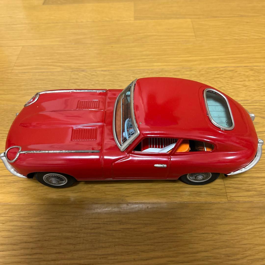 野村トーイ ブリキ ジャガー E-TYPE フリクション オリジナル当時のまま