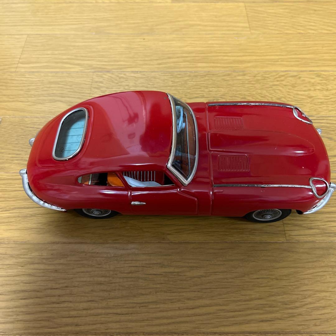 野村トーイ ブリキ ジャガー E-TYPE フリクション オリジナル当時のまま