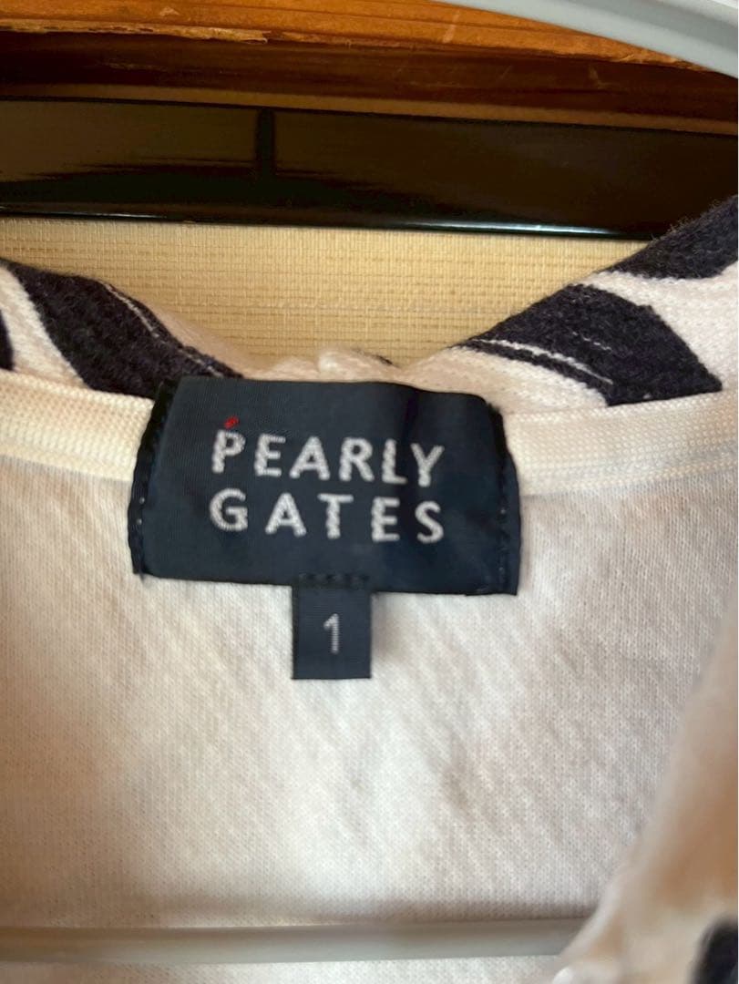 PEARLY GATES ハート柄フーディー サイズ1