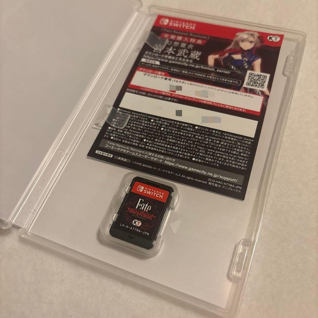 Nintendo Switch Fate/Samurai Remnant TREASURE BOX