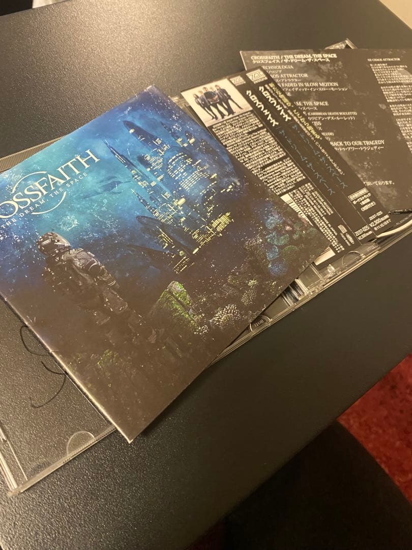 【直筆サイン】Crossfaith 「The Dream, The Space」