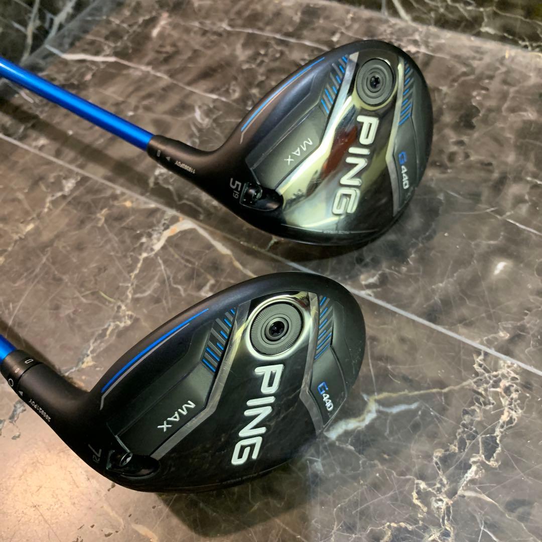 PING G440 MAX フェアウェイウッドセット 7w 5w