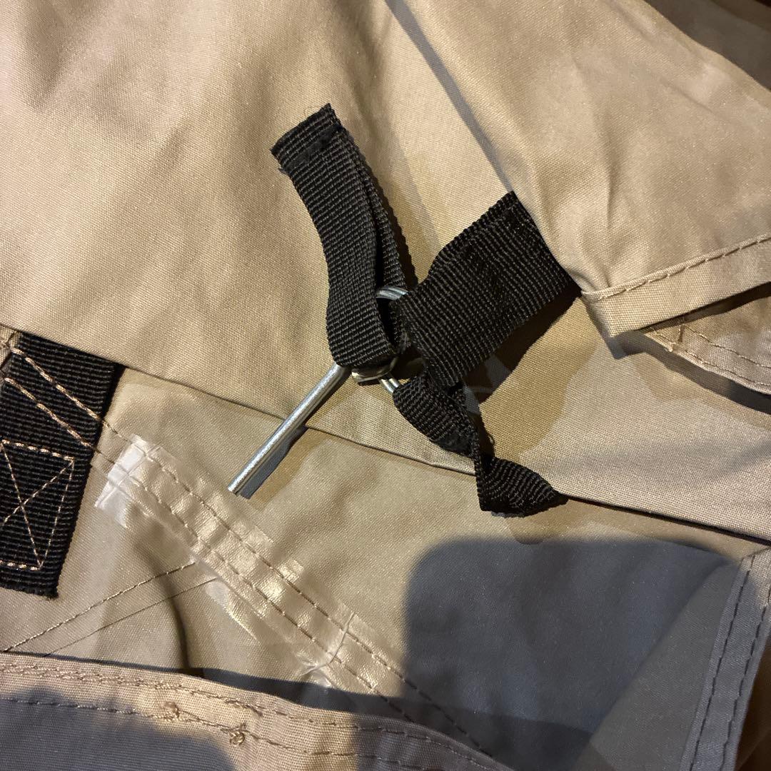 FIELDOOR パップテント320 TC サイドウォール付属