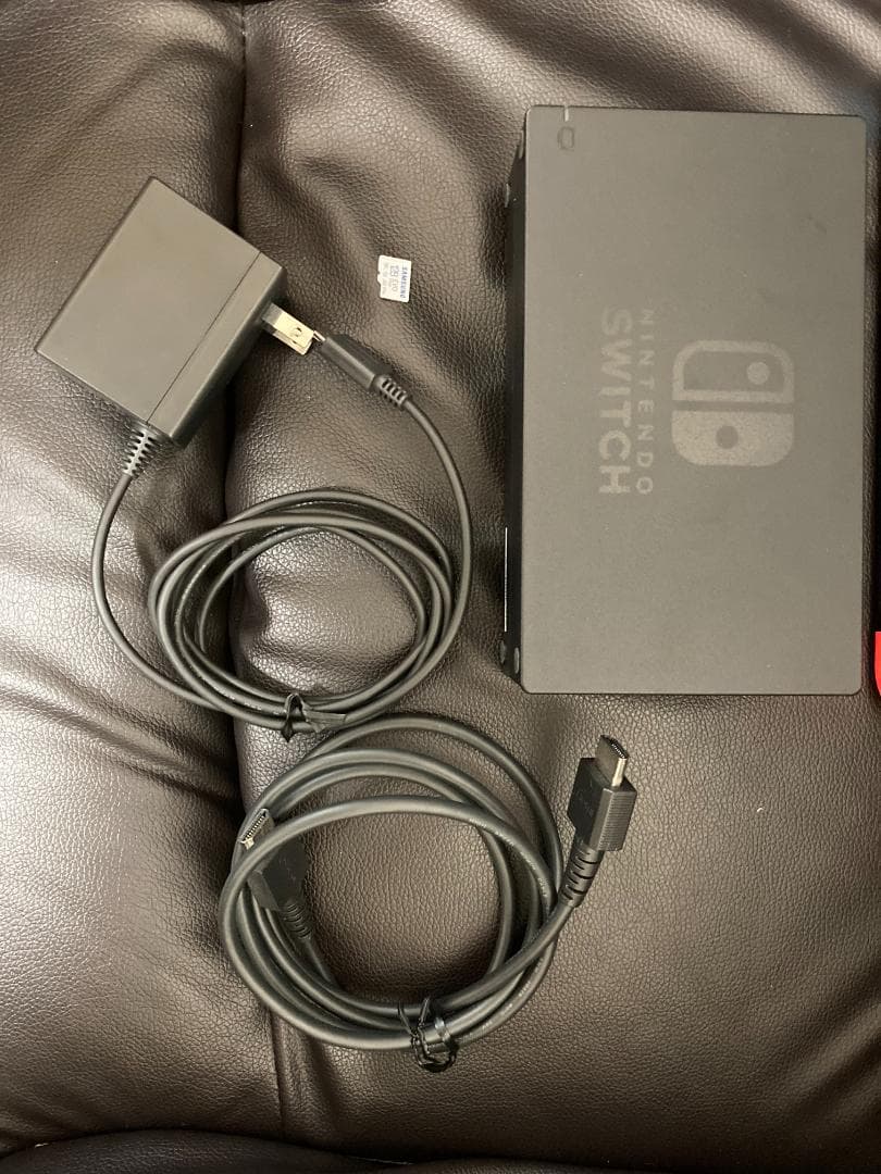 Nintendo Switch 本体【SDカード(128GB),保護フィルム付】