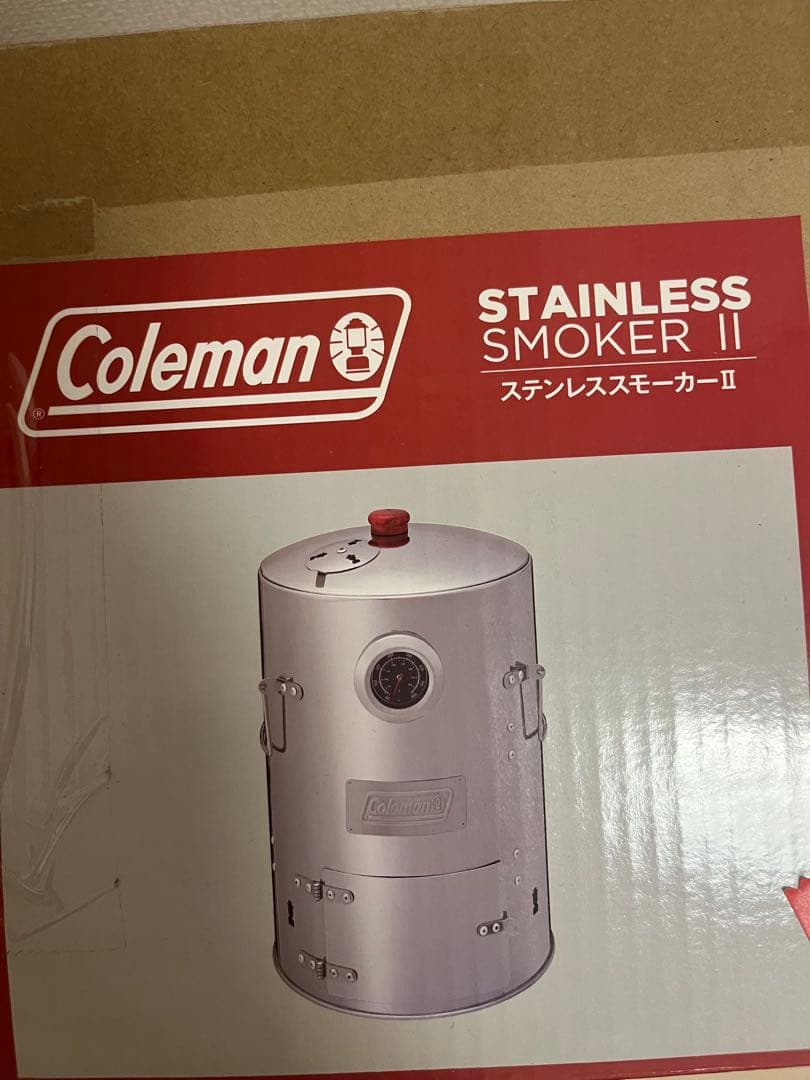 バーベキュー・調理用品 Coleman Stainless Smoker II