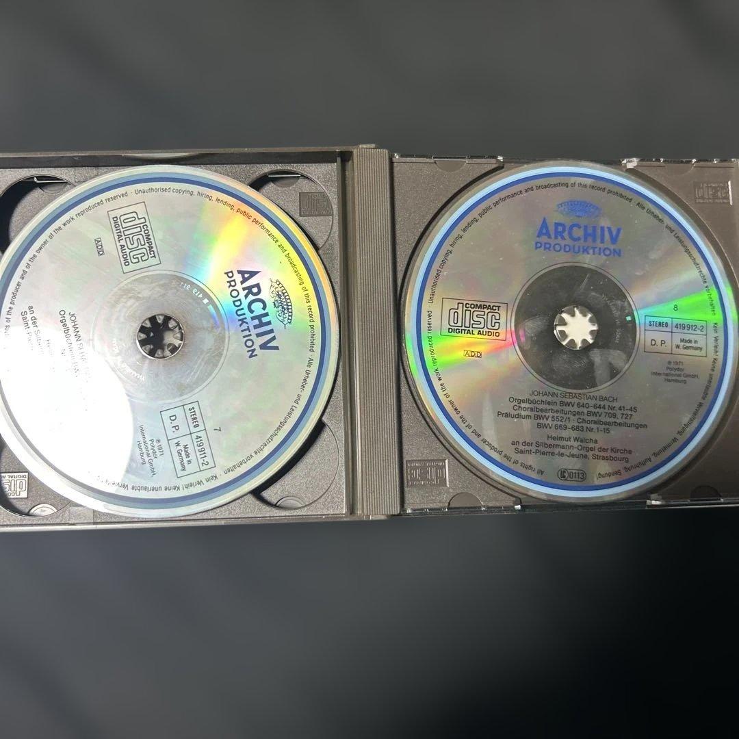 ヴァルヒャ／バッハ：オルガン作品全集(CD12枚)