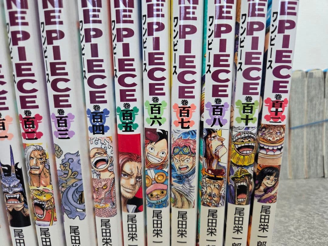 ONE PIECE 全巻セット(1～112巻)※109巻と111巻なし