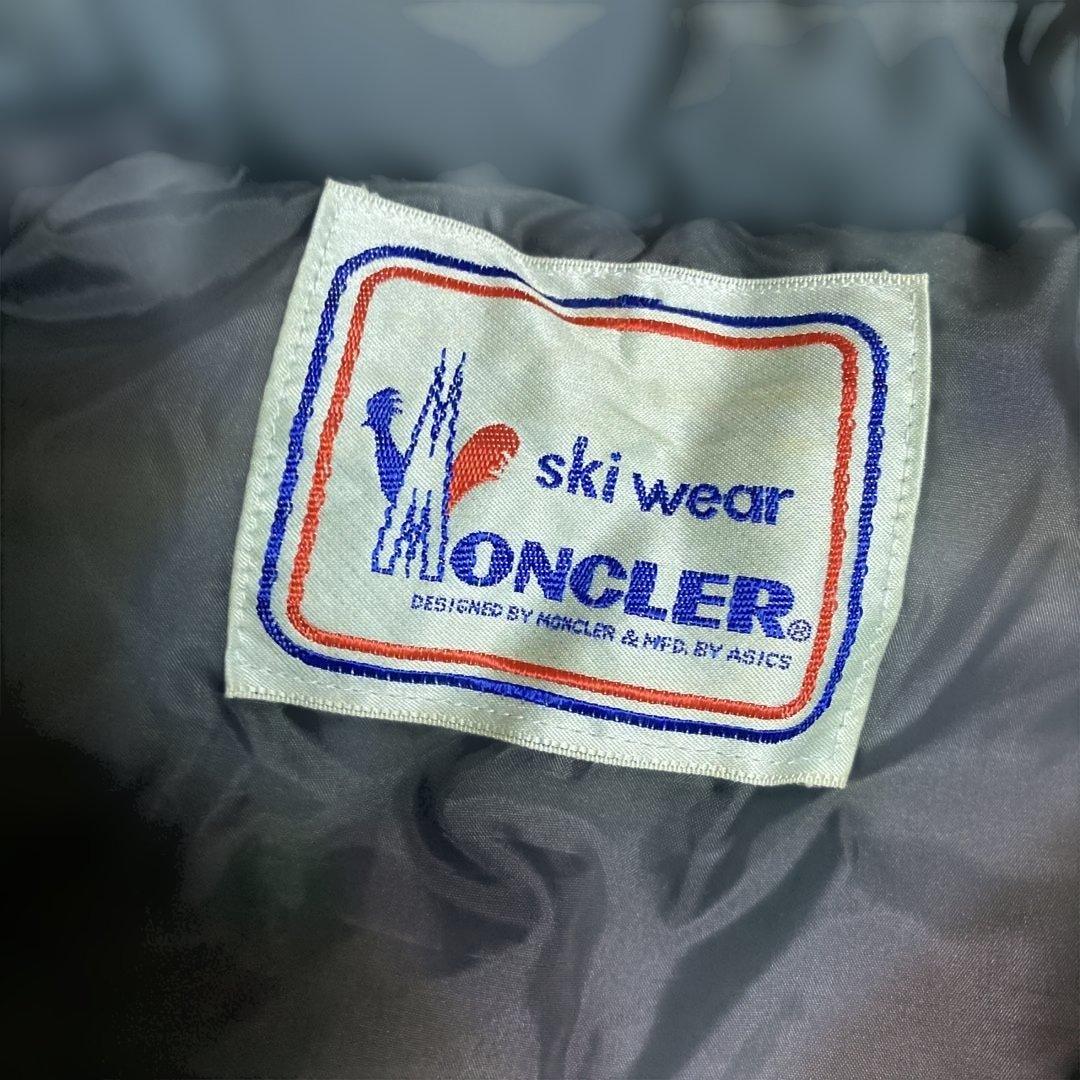 90s80sアシックスモンクレール MONCLER つなぎ フード付ヴィンテージ
