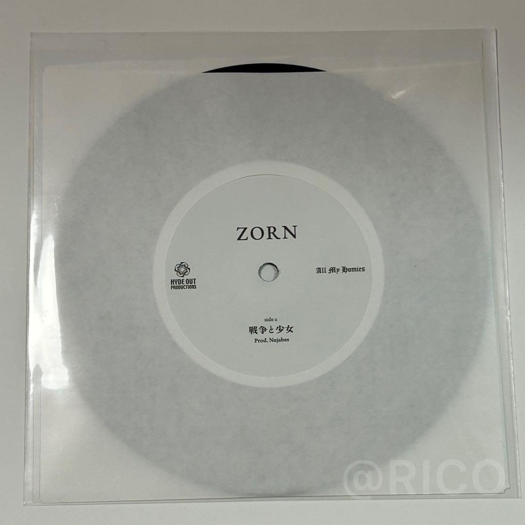 ZORN 戦争と少女 レコード vinyl 武道館 数量限定 完全生産限定盤