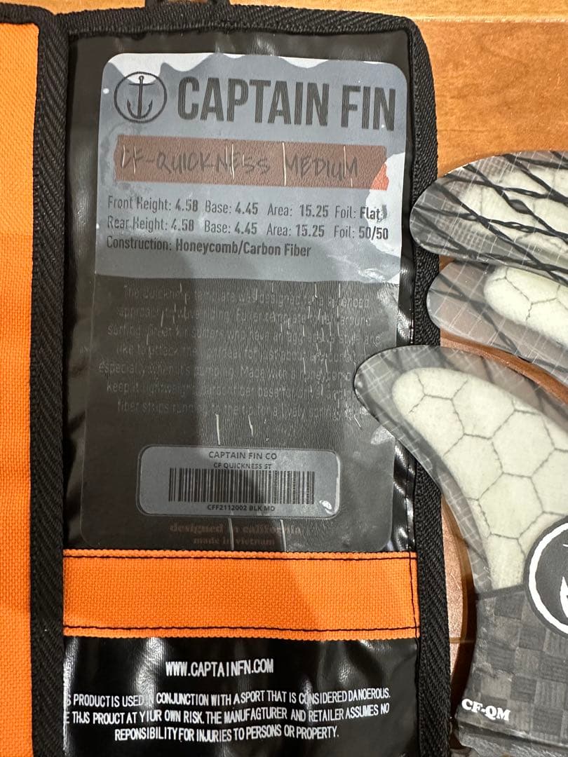 CAPTAIN FIN CF-QM Medium サーフボードフィン