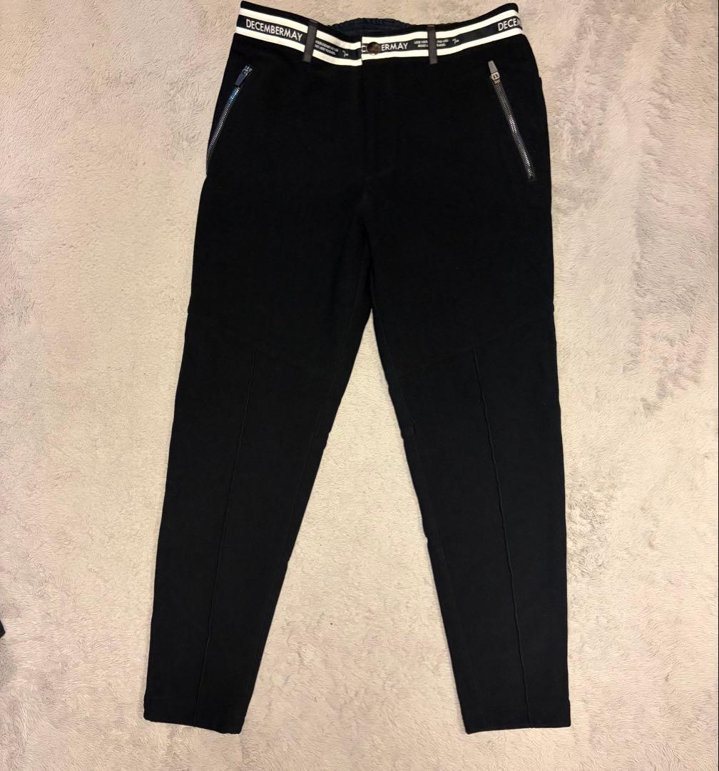 DECEMBERMAY メンズコーデュロイテーパードパンツ サイズXL