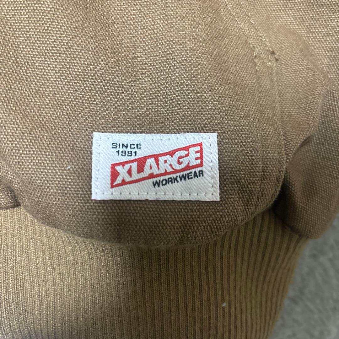 XLARGE ブラウン フード付きジャケット L