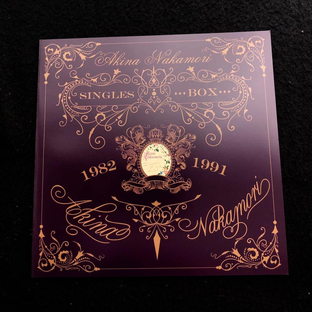中森明菜「Singles Box 1982-1991」CD28枚ボックスセット