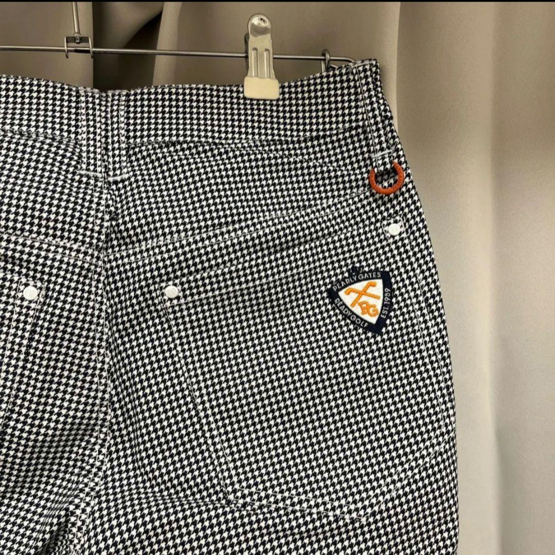 パーリーゲイツ　ゴルフウェア　千鳥柄美脚パンツサイズアウト出品