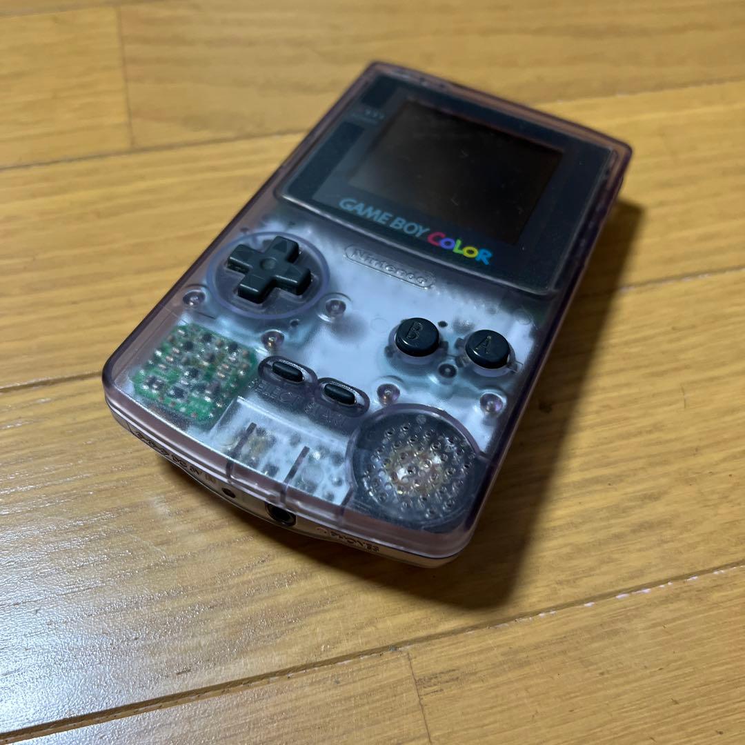 ゲームボーイカラー本体　ACアダプタ付き