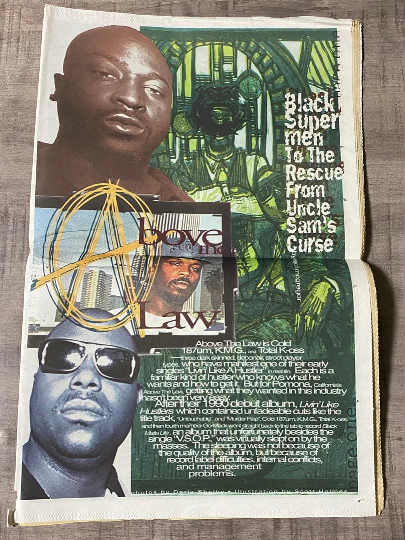 洋楽 Eazy-E NWA RAP SHEET HIPHOP G-RAP G-LUV