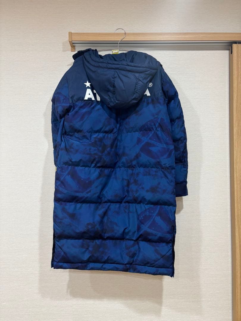 ATHLETA ベンチコート Sサイズ ネイビー