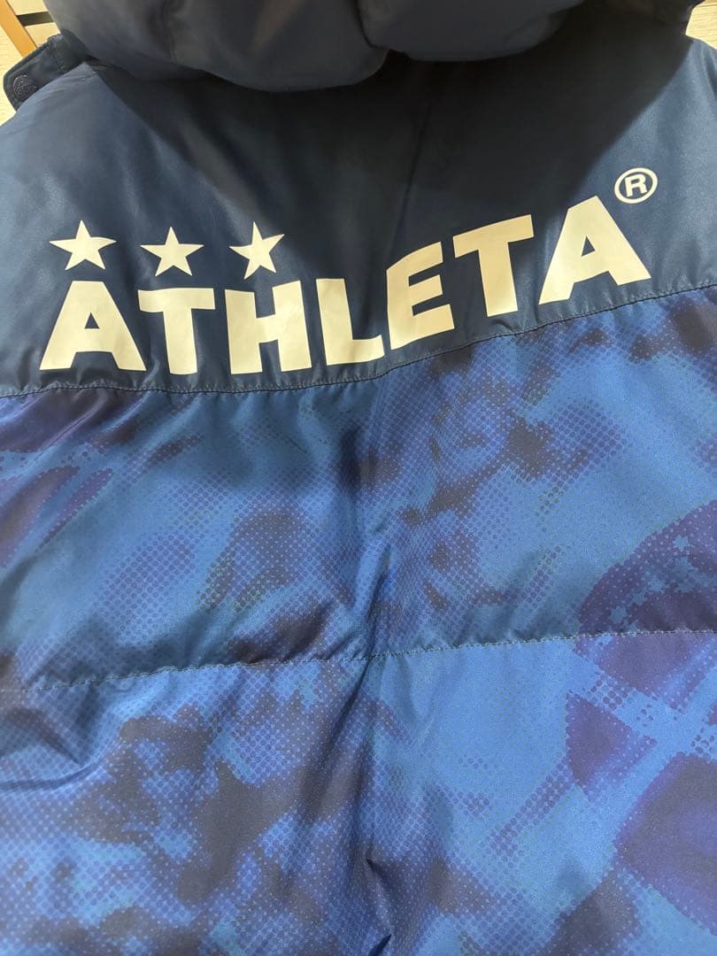 ATHLETA ベンチコート Sサイズ ネイビー