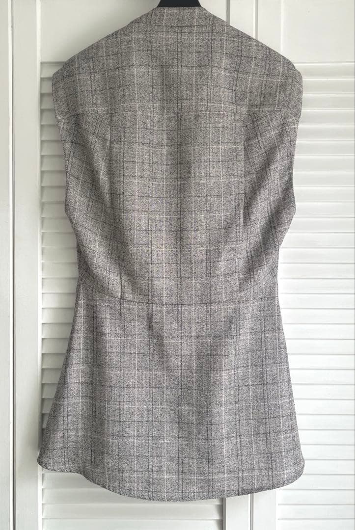 美品　Ameri LIGHT TWEED WAIST SHAPE TOP