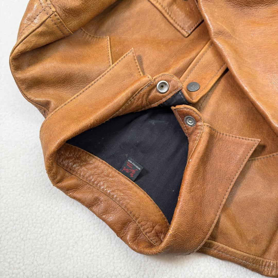 THE FLAT HEAD ザフラットヘッド 本革 鹿革 ディアスキン シャツ