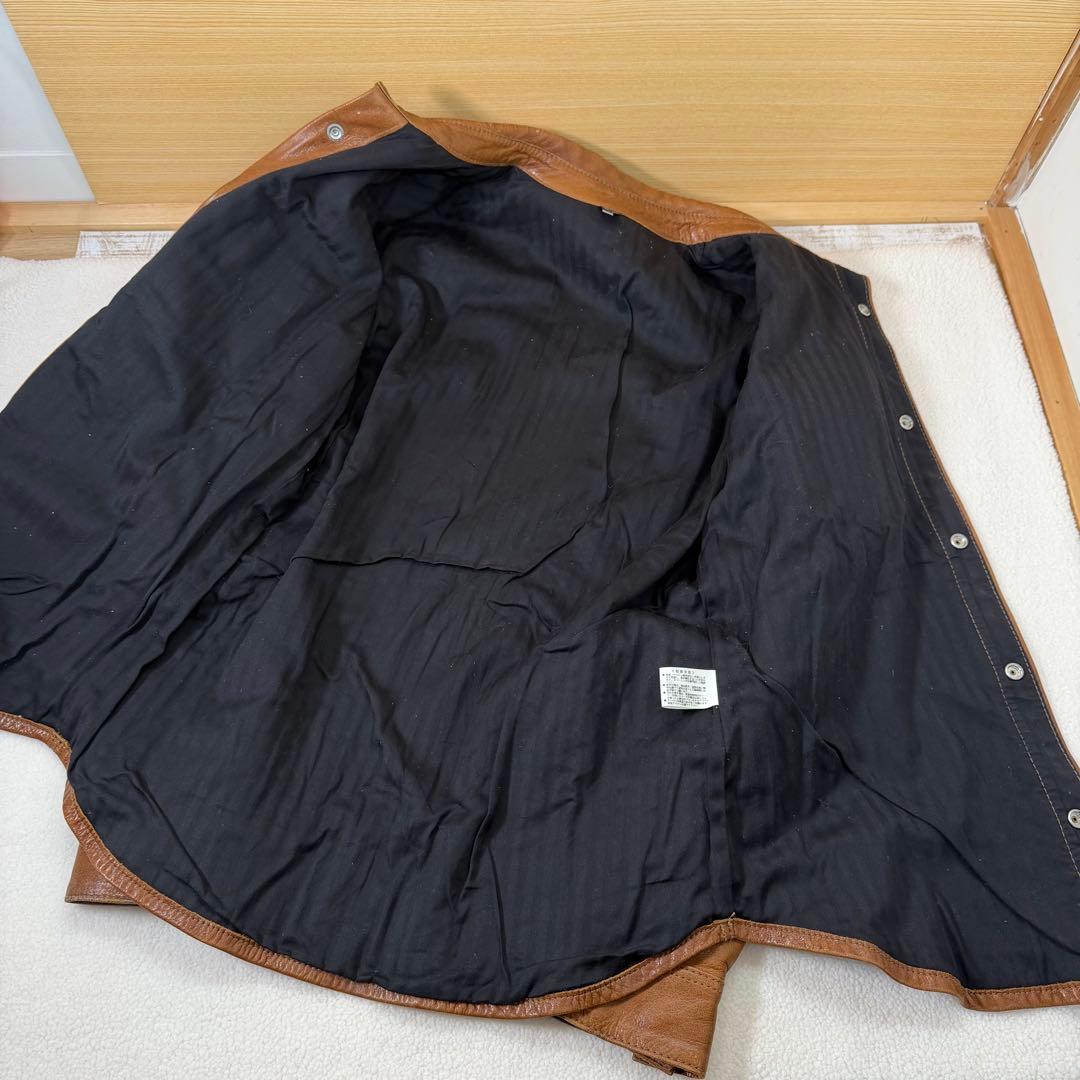 THE FLAT HEAD ザフラットヘッド 本革 鹿革 ディアスキン シャツ