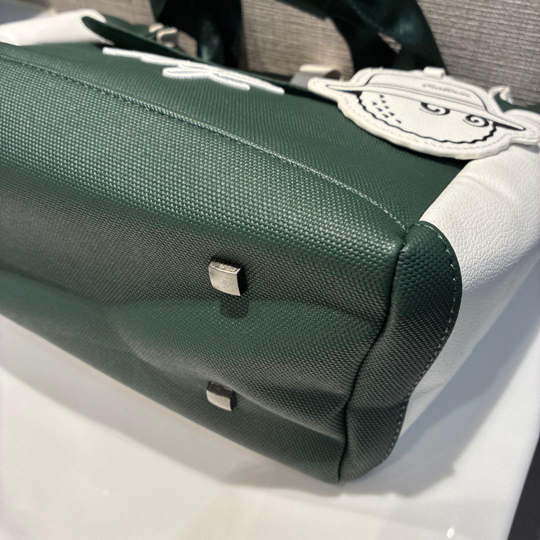マルボン ゴルフ カートバッグ ラウンドバッグ グリーン 2way