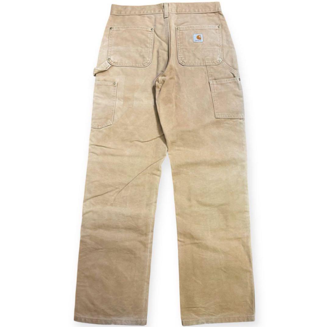 も*し様 Carhartt ダブルニー ロガー ペインターパンツ 30×32 ア